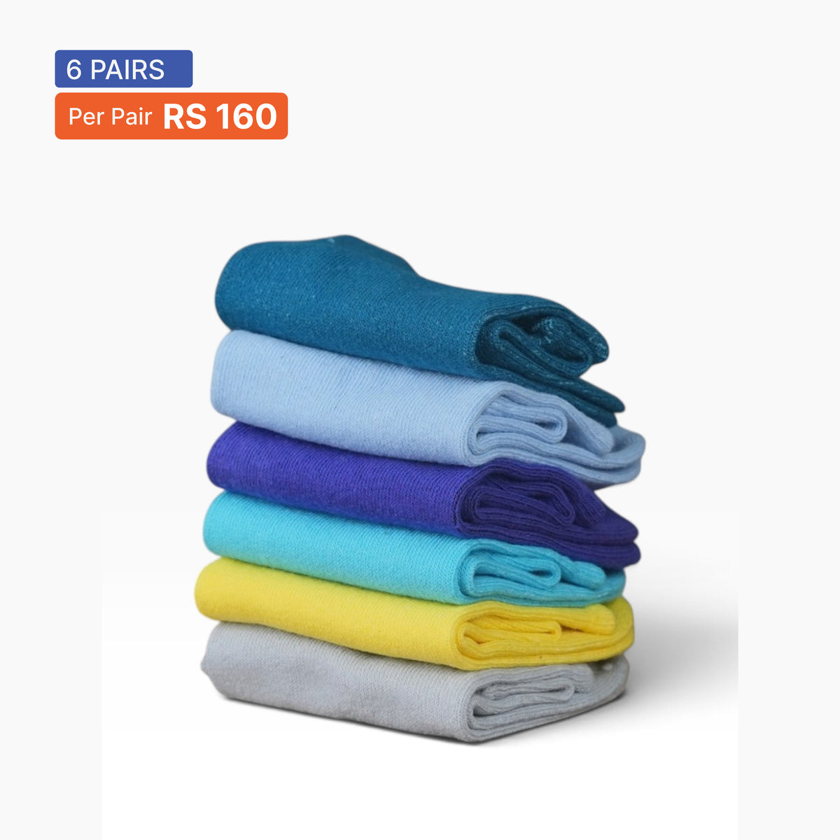 Ankle Socks (Pack of 6) Multicolor