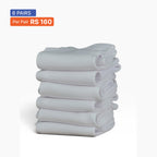 Ankle Socks (Pack of 6) All White