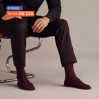 Ribbed Crew Socks (Pack of 6) Multicolor
