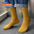 Plain Crew Socks (Pack of 9) Multicolor