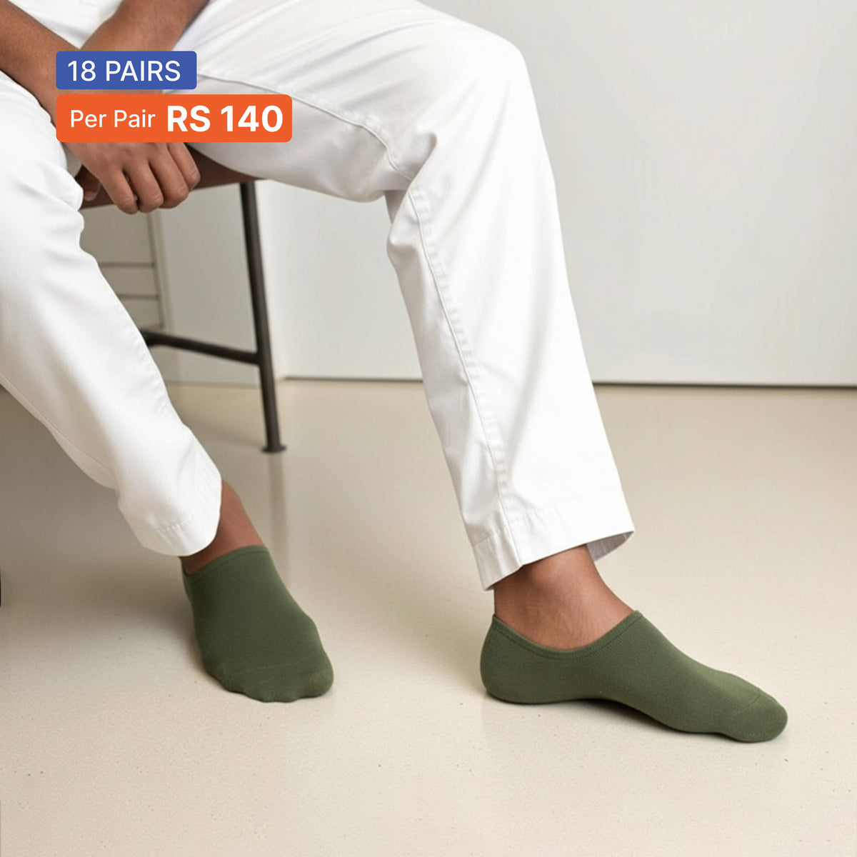 Ankle Socks (Pack of 18) Multicolor