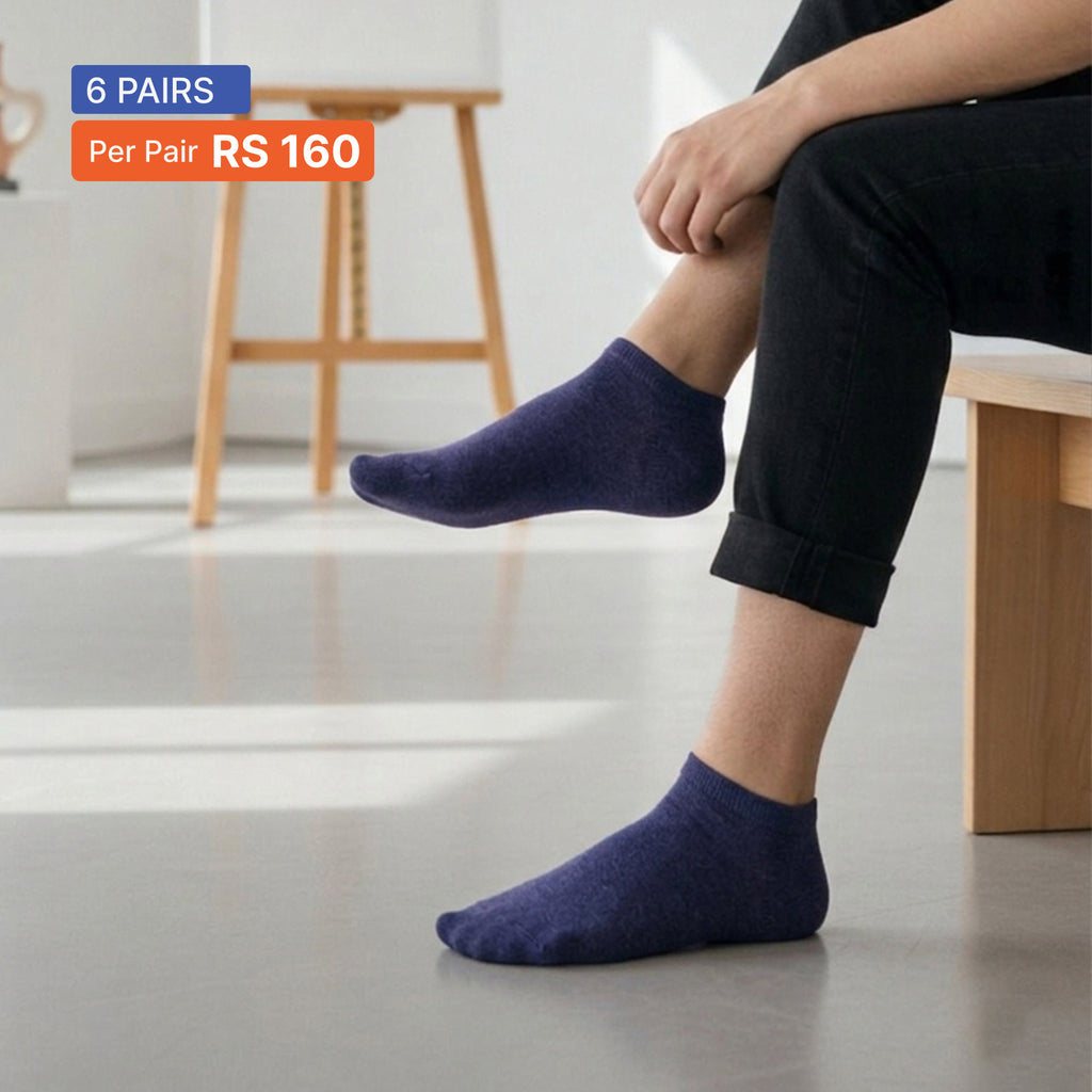 Ankle Socks (Pack of 6) Multicolor