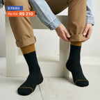 Cuff Socks Black (Pack of 9) Multicolor Cuff