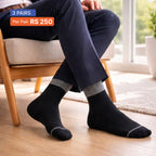 Cuff Socks Black (Pack of 3) Multicolor Cuff