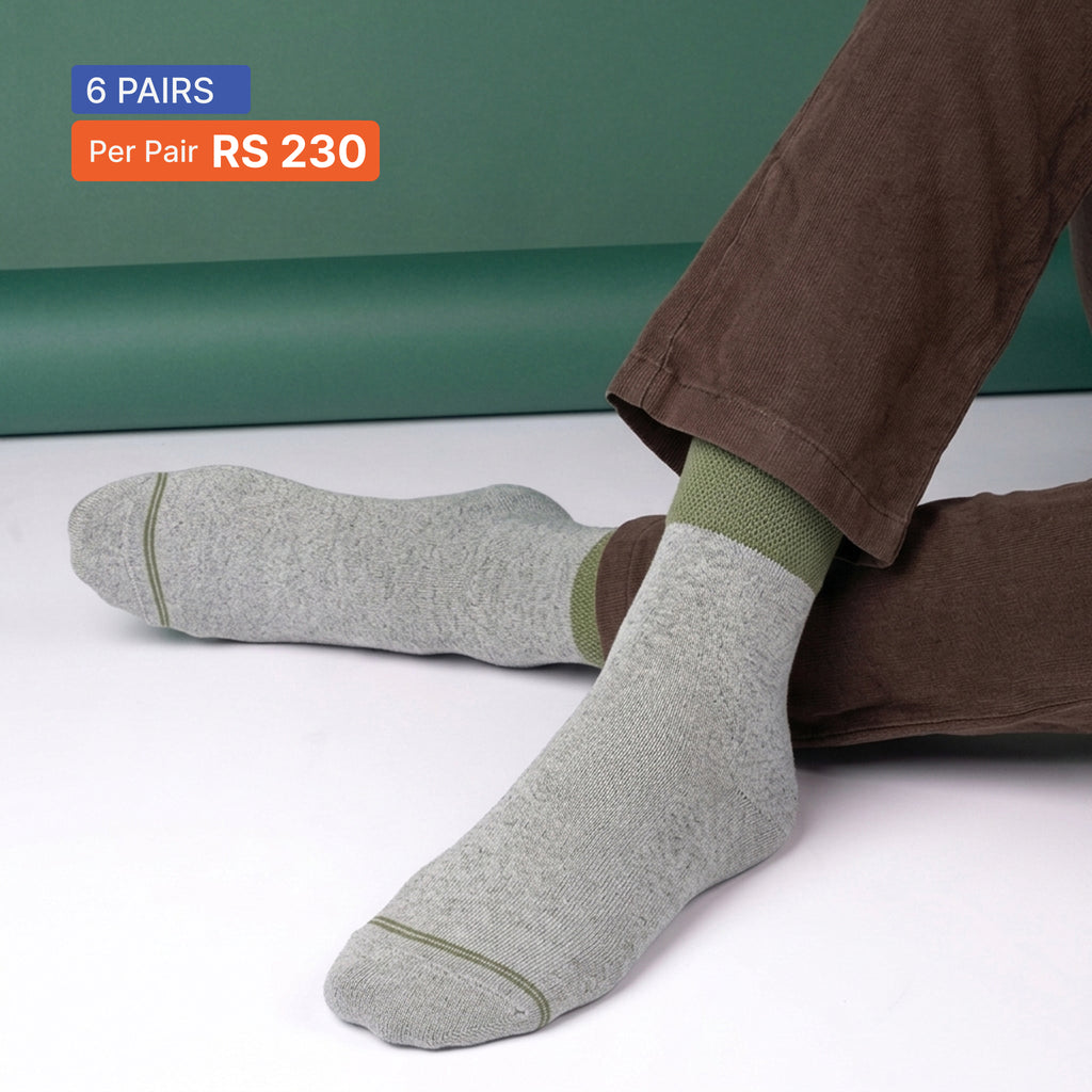Cuff Socks Acru (Pack of 6) Multicolor Cuff