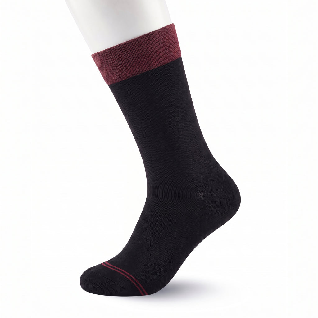 Cuff Socks Black (Pack of 12) Multicolor Cuff