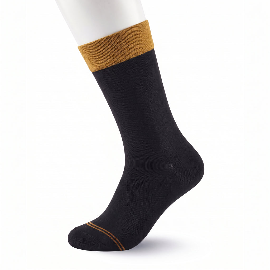 Cuff Socks Black (Pack of 12) Multicolor Cuff