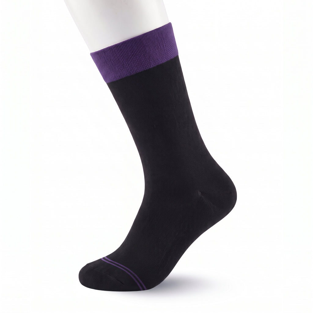 Cuff Socks Black (Pack of 12) Multicolor Cuff