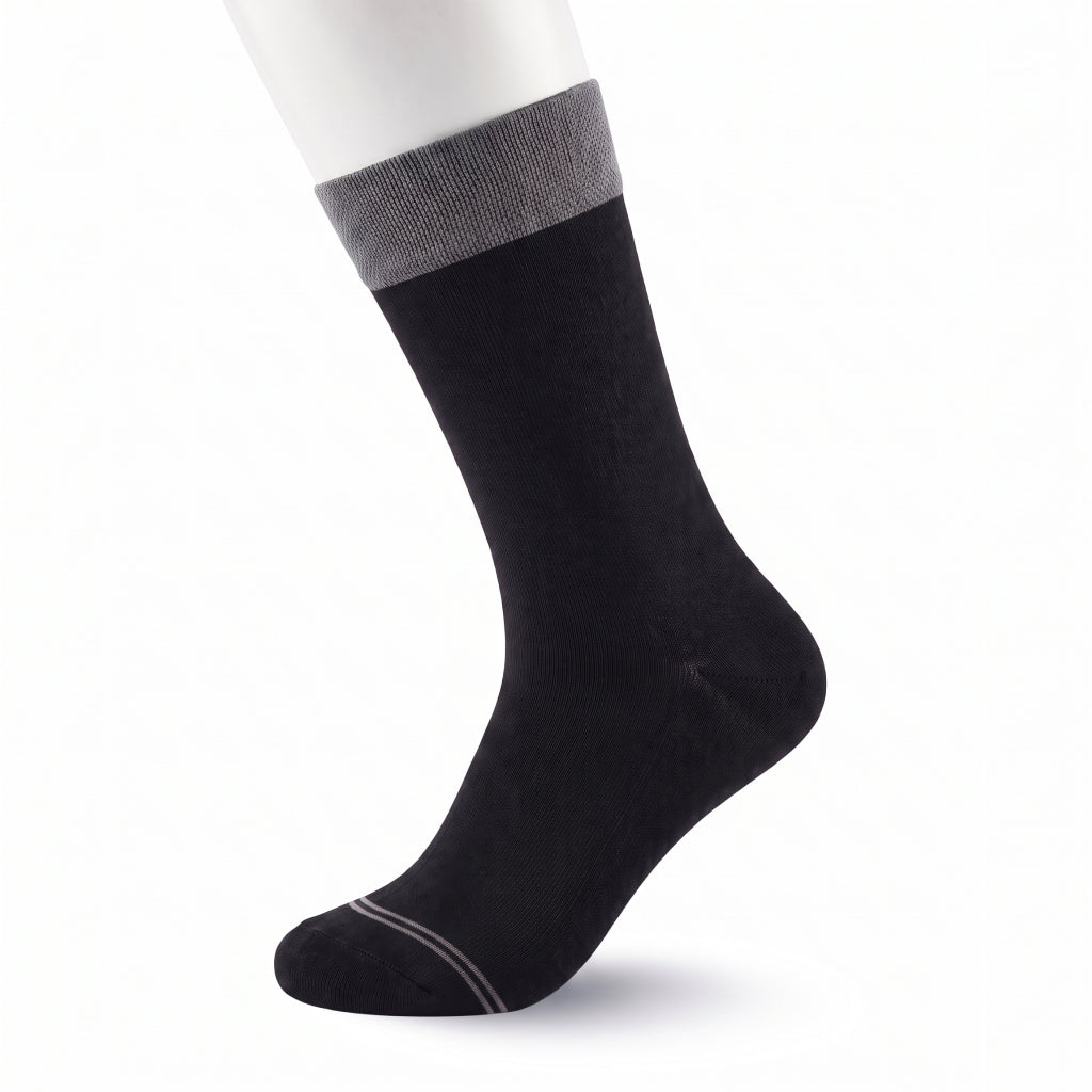 Cuff Socks Black (Pack of 12) Multicolor Cuff
