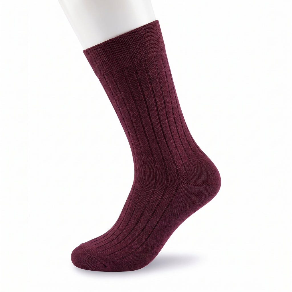 Ribbed Crew Socks (Pack of 12) Multicolor