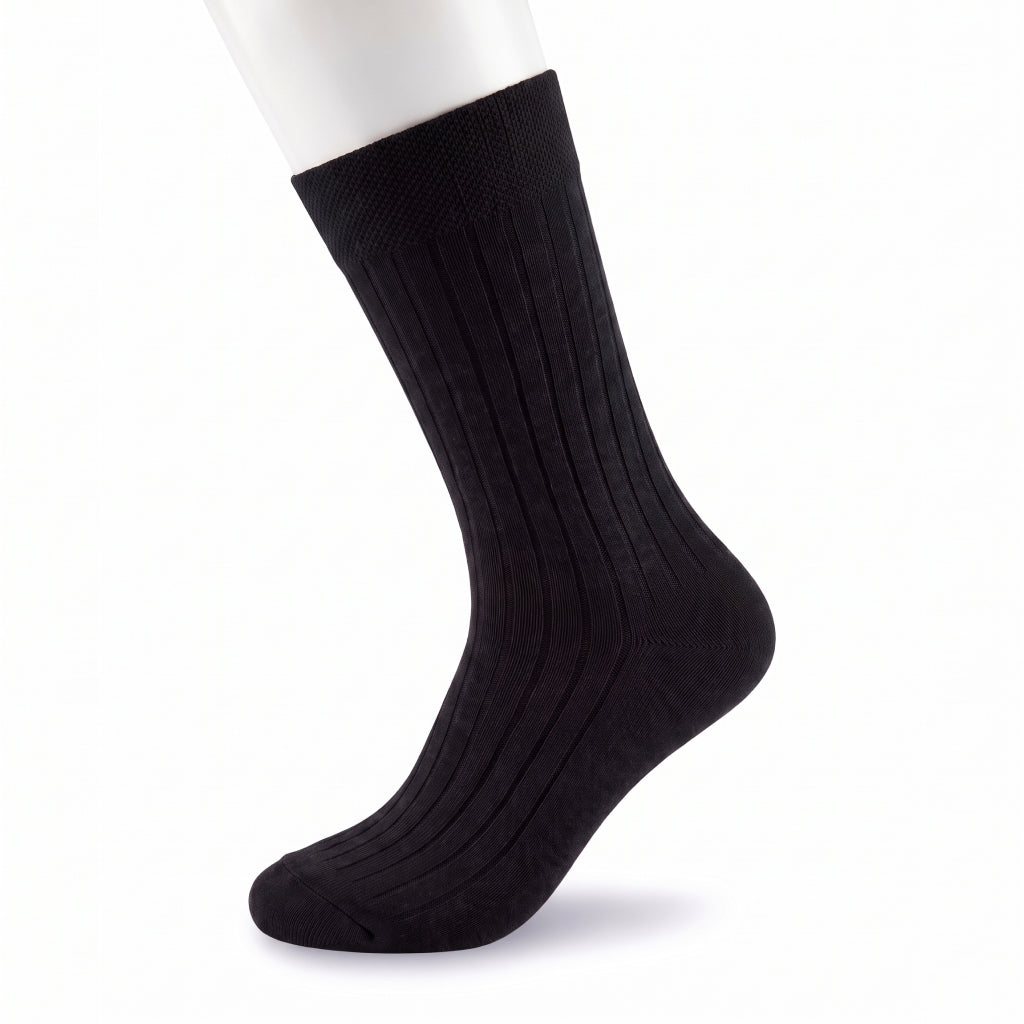 Ribbed Crew Socks (Pack of 12) Multicolor