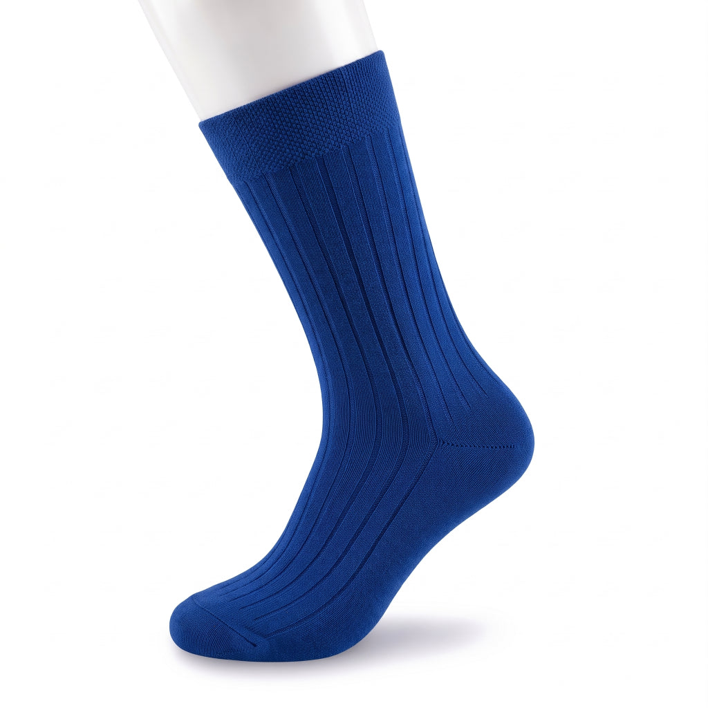 Ribbed Crew Socks (Pack of 3) Multicolor