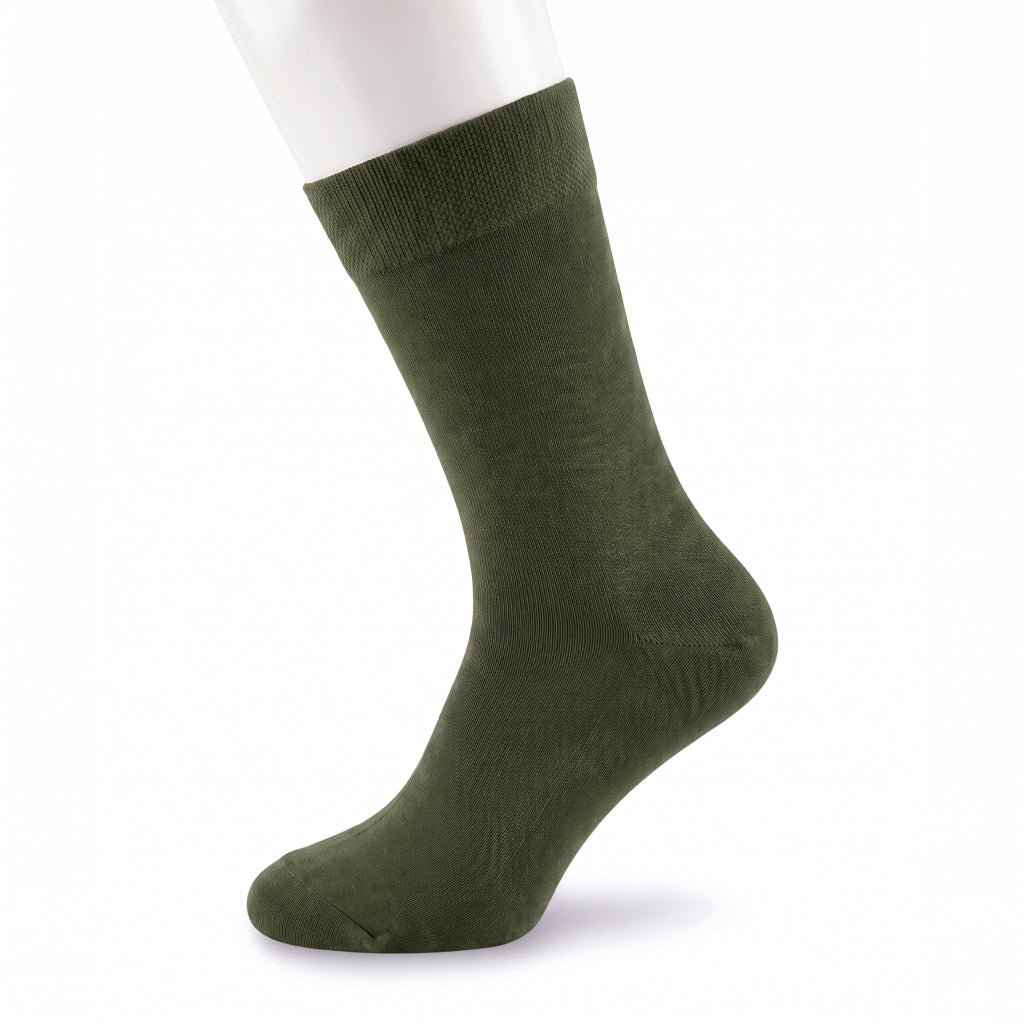 Plain Crew Socks (Pack of 12) Multicolor
