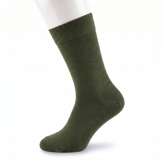 Unisex Jasmin Green Casual Cotton Socks