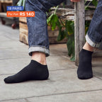 Ankle Socks (Pack of 18) Black,White & Navy